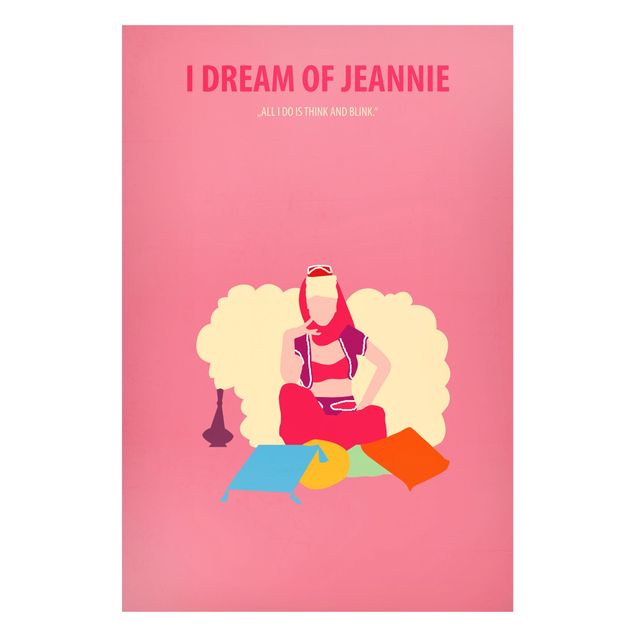 Quadros famosos Film Poster I Dream Of Jeannie