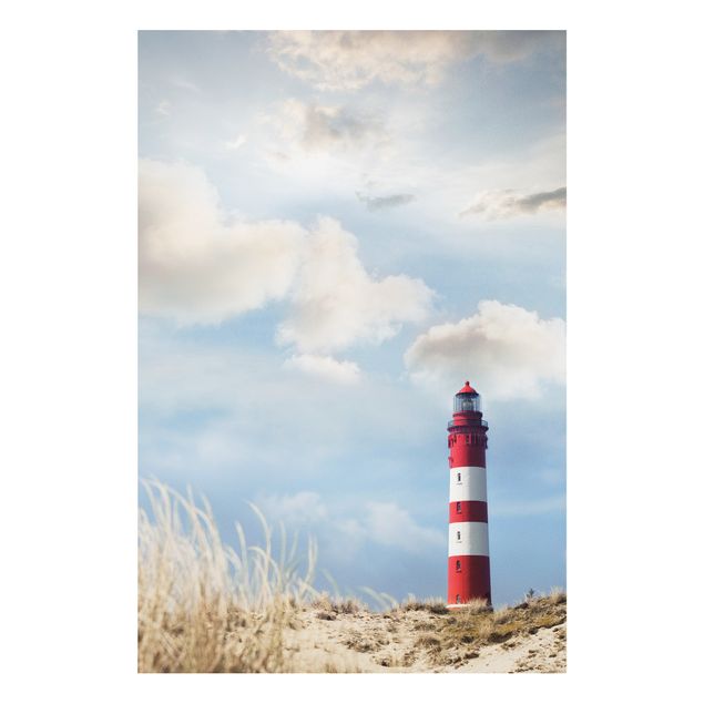 quadros de paisagens Lighthouse Between Dunes