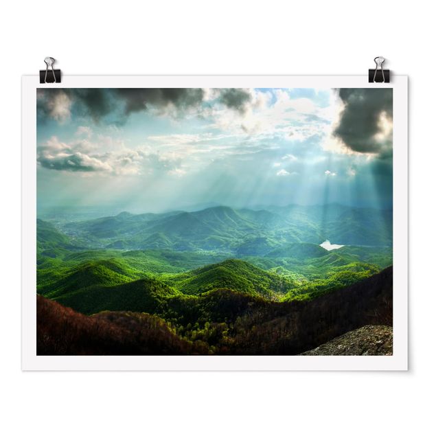 Posters paisagens Heavenly Ground