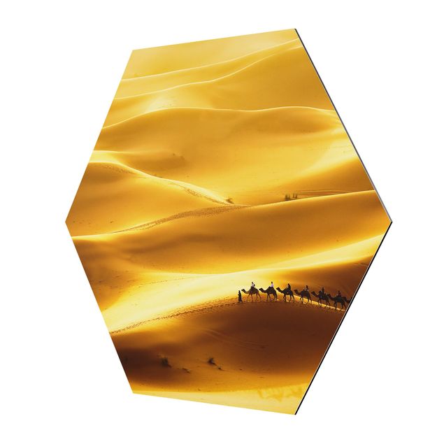 Quadros em amarelo Golden Dunes