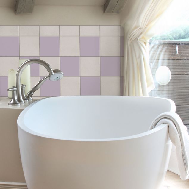 Películas para azulejos monocromáticas Colour Lavender Lilac