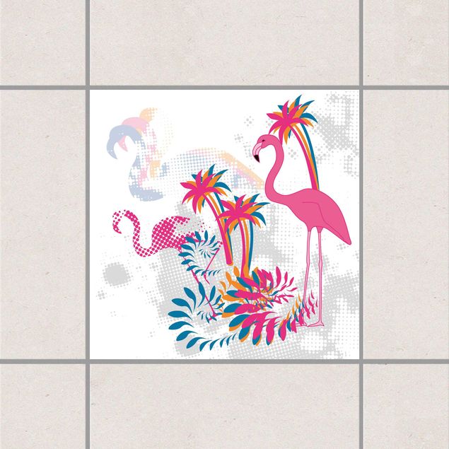 decoraçoes cozinha Dance Of The Flamingos