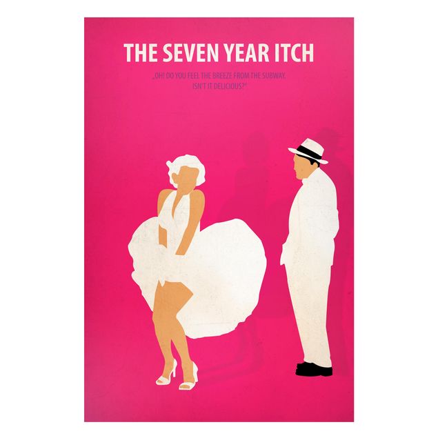 Quadros famosos Film Poster The Seven Year Itch