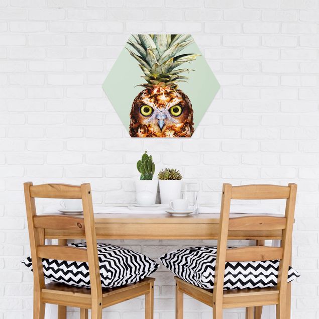 Quadros famosos Pineapple With Owl