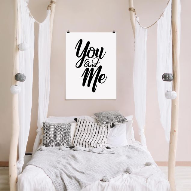 Posters frases You And Me