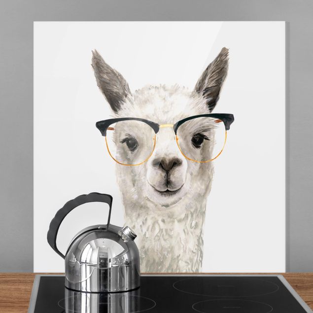 decoraçoes cozinha Hip Lama With Glasses I