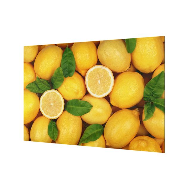 Painel anti-salpicos de cozinha Juicy Lemons