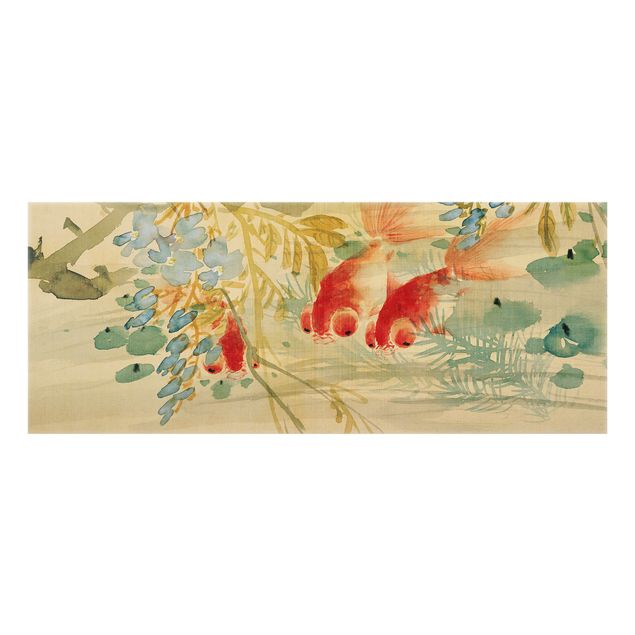 Réplicas de quadros famosos para decoração Ni Tian - Goldfish