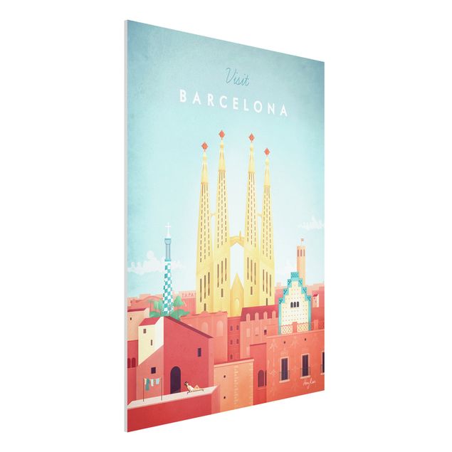 decoraçoes cozinha Travel Poster - Barcelona