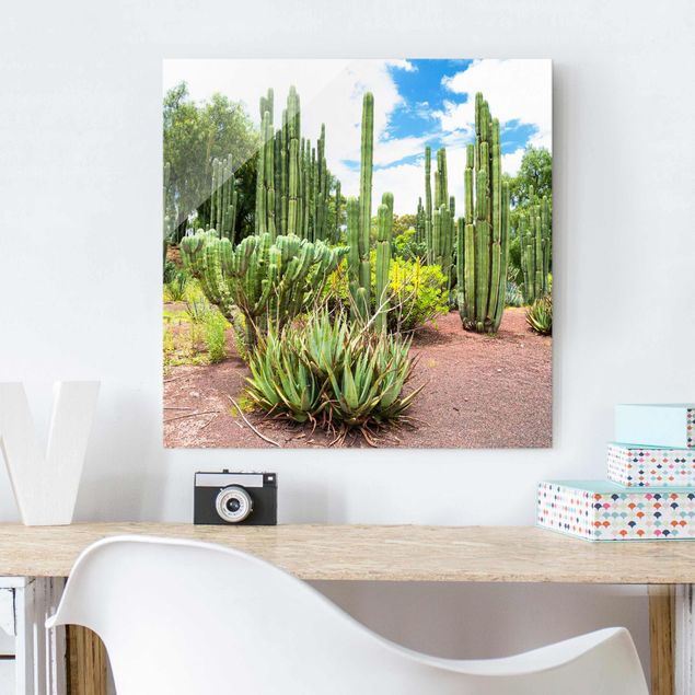 decoração quadros Cactus Landscape