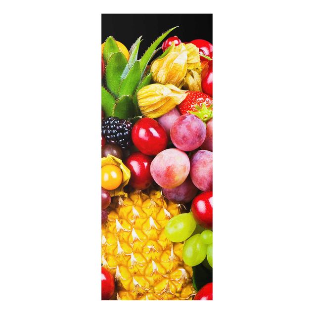 Quadros frutas Fruit Bokeh