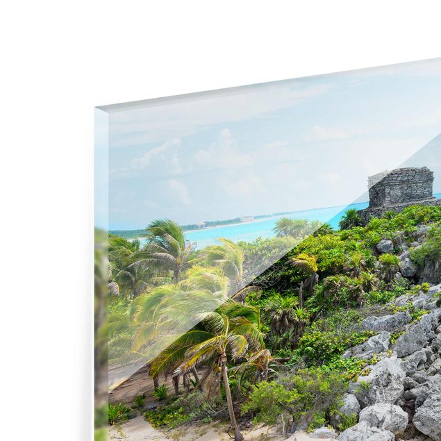 quadro de praia Caribbean Coast Tulum Ruins