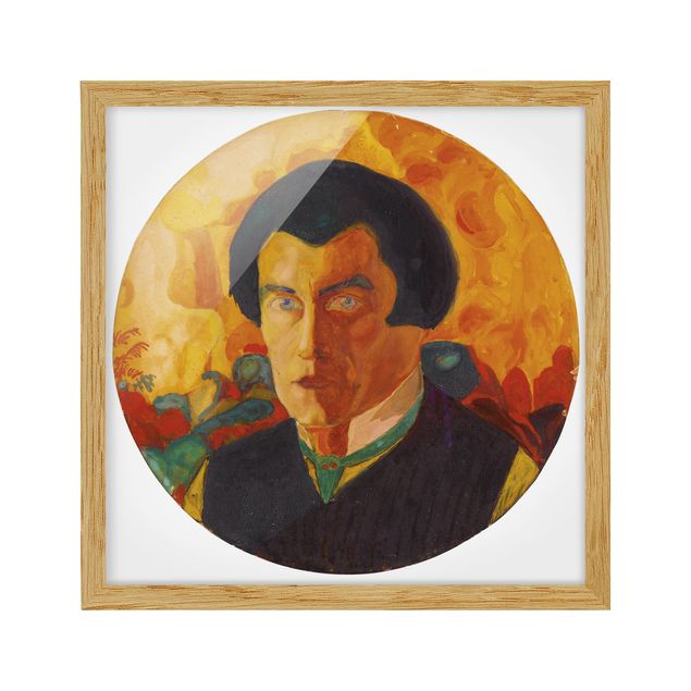 Quadros famosos Kasimir Malewitsch - Self-Portrait
