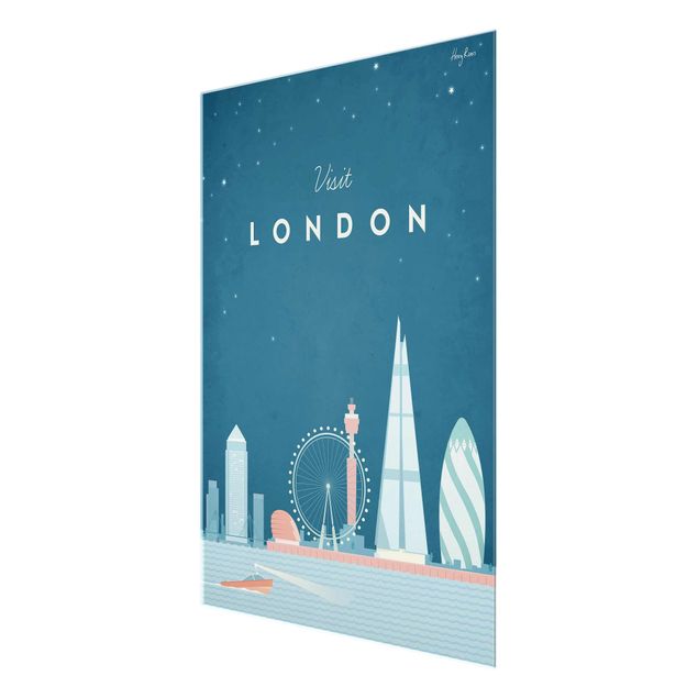 Quadros famosos Travel Poster - London
