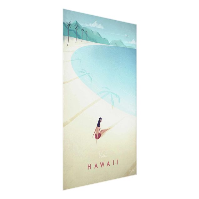 Quadros paisagens Travel Poster - Hawaii