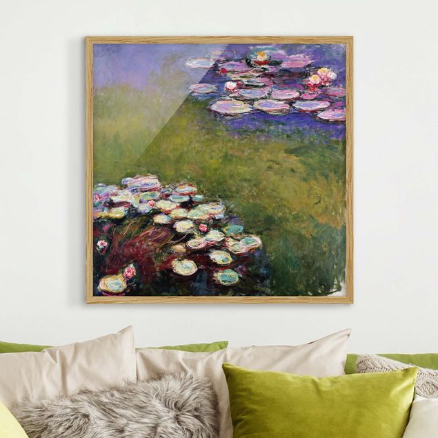 decoraçao cozinha Claude Monet - Water Lilies