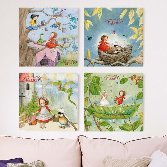 decoração para quartos infantis Little Strawberry Strawberry Fairy - little adventure
