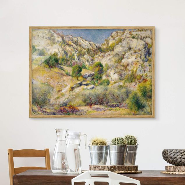 decoraçao cozinha Auguste Renoir - Rock At Estaque