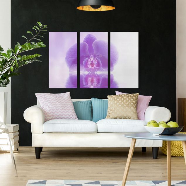 decoraçoes cozinha Purple Orchid On Water