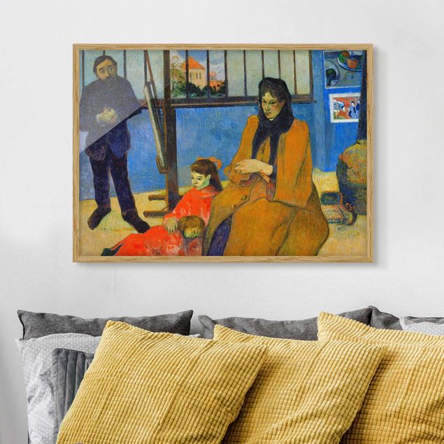 decoraçao para parede de cozinha Paul Gauguin - The Schuffenecker Family