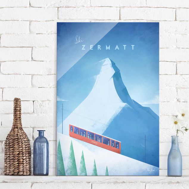 decoraçoes cozinha Travel Poster - Zermatt