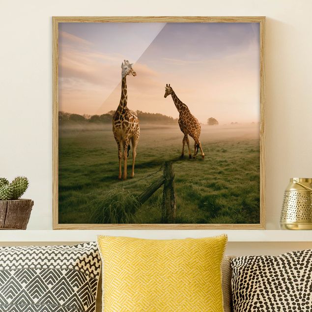 decoraçao cozinha Surreal Giraffes
