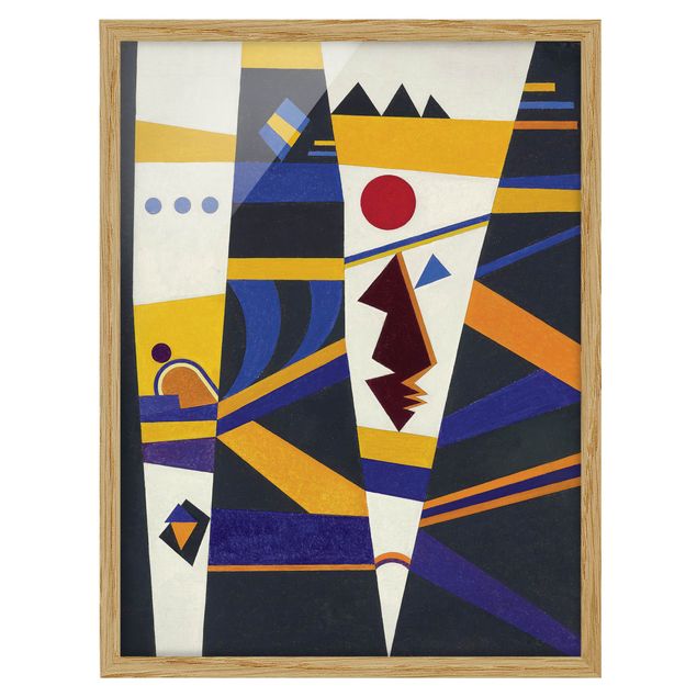 Quadros com moldura abstratos Wassily Kandinsky - Binding