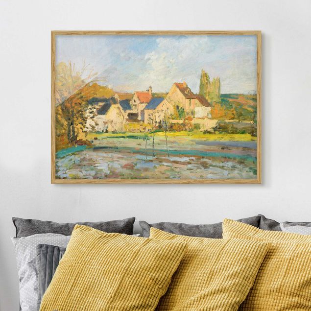 decoraçao para parede de cozinha Camille Pissarro - Landscape Near Pontoise