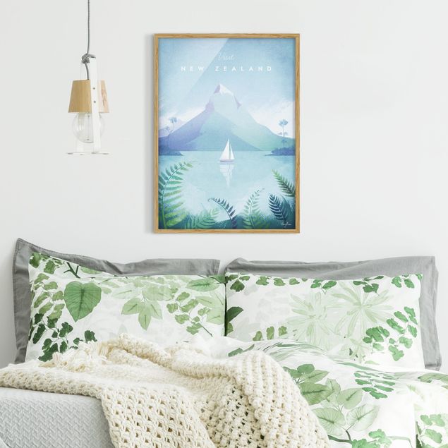 Quadros montanhas Travel Poster - New Zealand