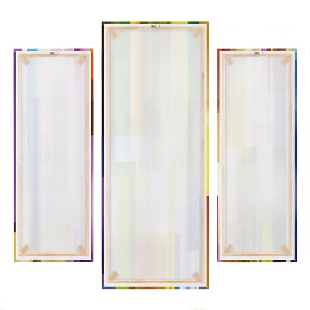 telas decorativas para paredes Rainbow Cubes