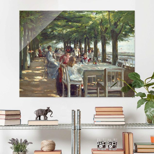 Quadros natureza Max Liebermann - The Restaurant Terrace Jacob