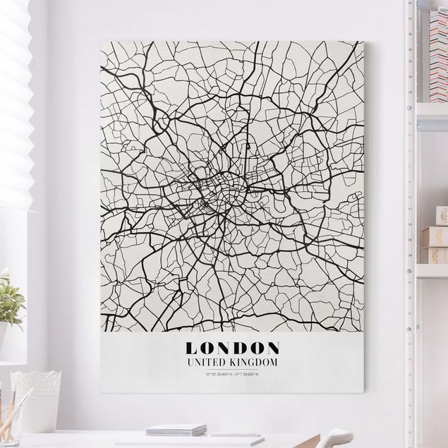 decoraçao cozinha London City Map - Classic