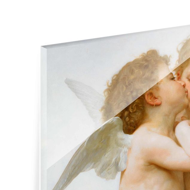decoração quadros William Adolphe Bouguereau - The First Kiss