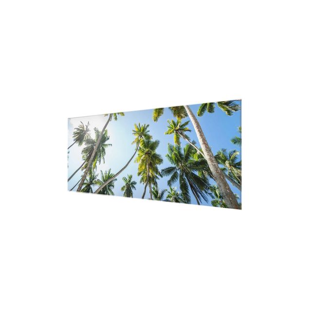 quadro decorativo verde Palm Tree Canopy