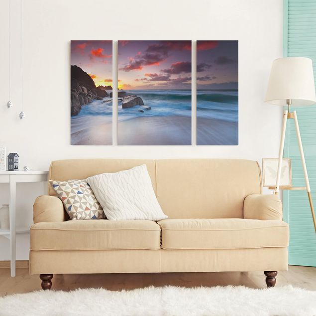 quadro com paisagens By The Sea In Cornwall