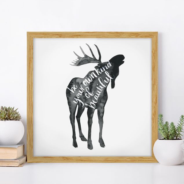 decoraçoes cozinha Animals With Wisdom - Elk