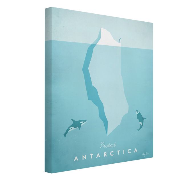 quadros de paisagens Travel Poster - Antarctica