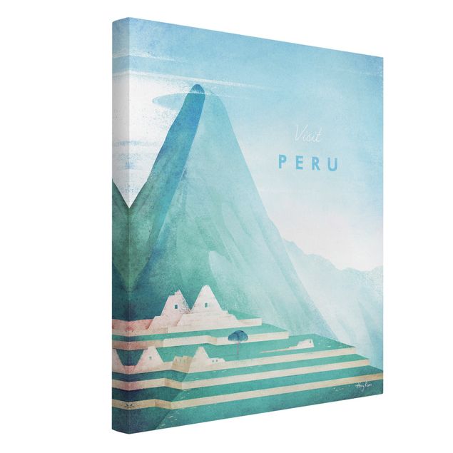 Quadros paisagens Travel Poster - Peru