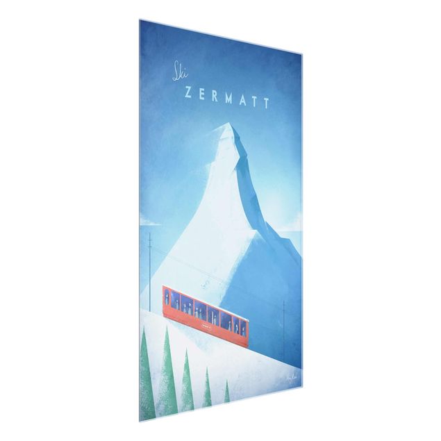 Quadros montanhas Travel Poster - Zermatt