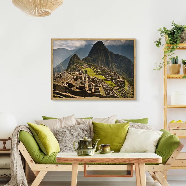 quadros de paisagens Machu Picchu