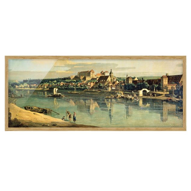 Quadros movimento artístico Pós-impressionismo Bernardo Bellotto - View Of Pirna
