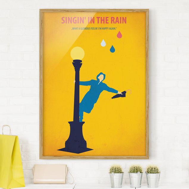 decoraçao para parede de cozinha Film Poster Singing In The Rain