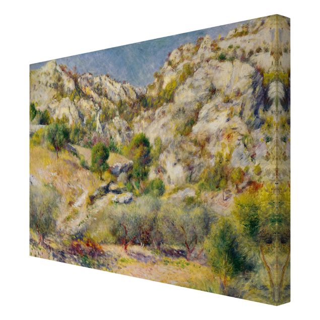 Quadros paisagens Auguste Renoir - Rock At Estaque
