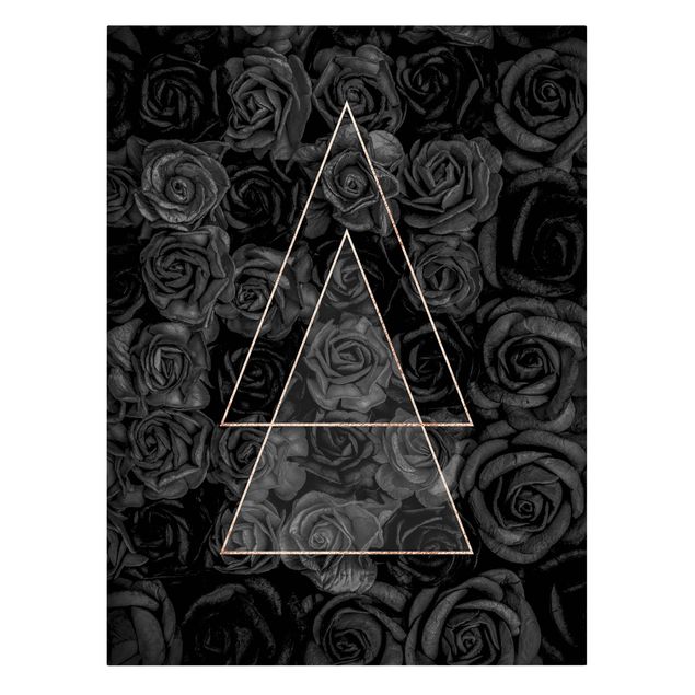 quadros flores Black Rose In Golden Triangle