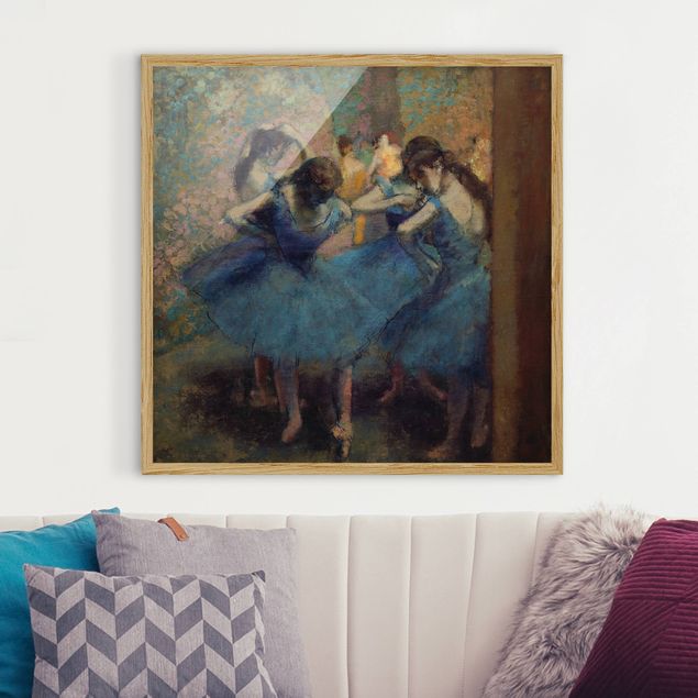 decoraçoes cozinha Edgar Degas - Blue Dancers