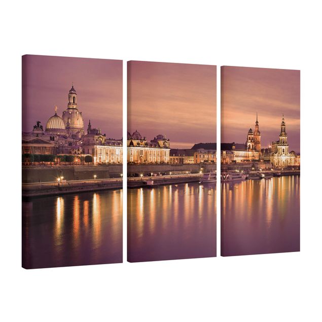 Quadros cidades Canaletto Dresden