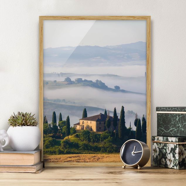 quadro com paisagens Country Estate In The Tuscany