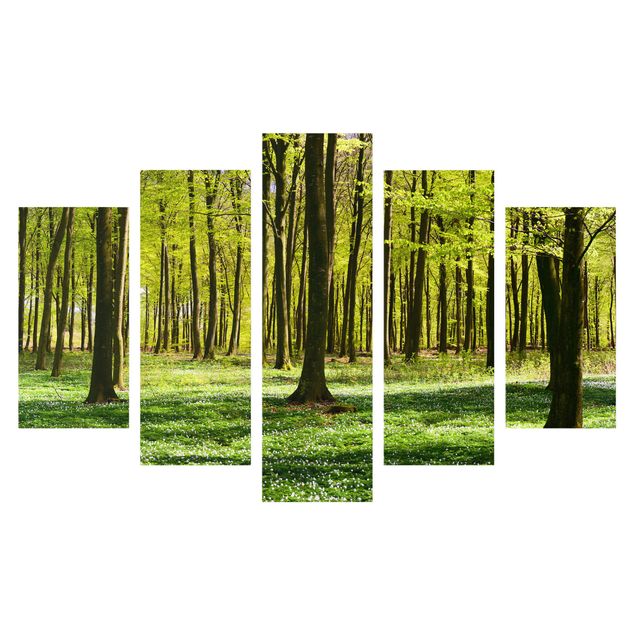 quadros de paisagens Forest Meadow