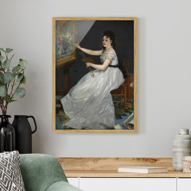 Quadros por movimento artístico Edouard Manet - Eva Gonzalès
