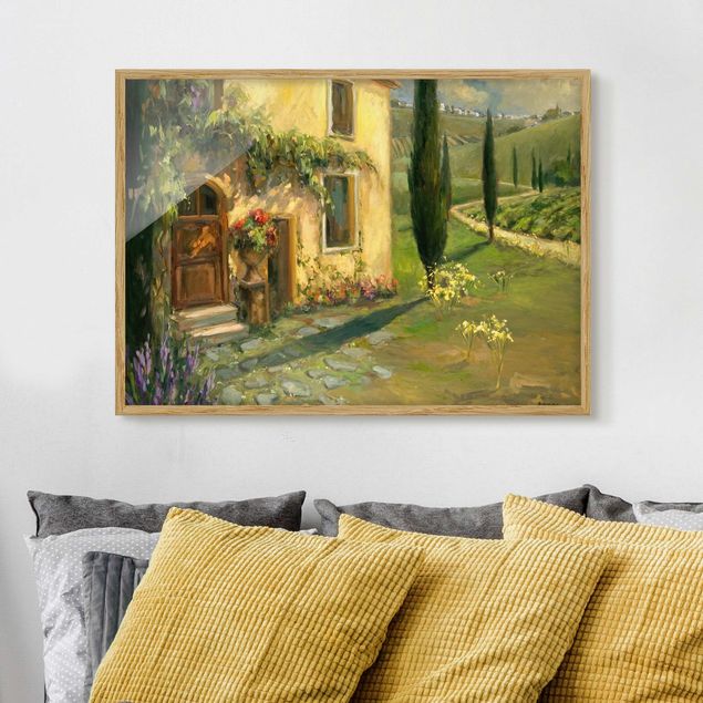 decoraçao para parede de cozinha Italian Countryside - Cypress